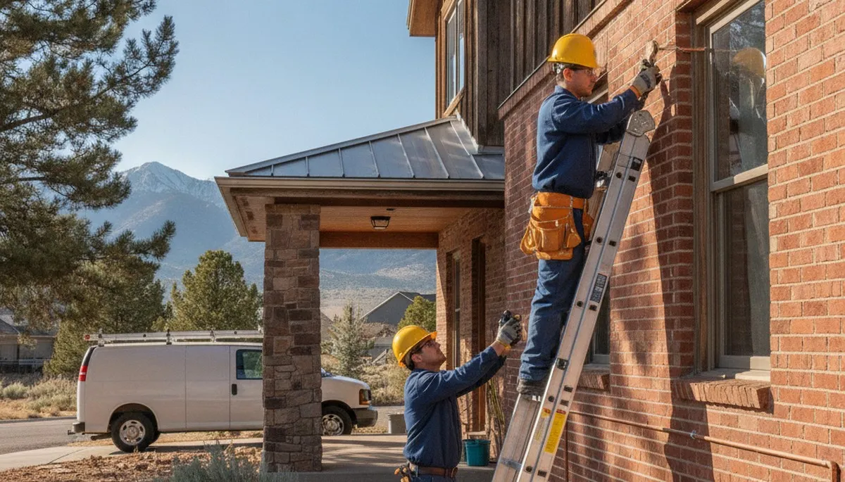 Plumber providing repair service in Reno, NV for residential plumbing issues