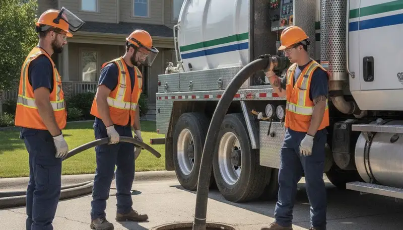 Reno, NV plumber provides septic pumping service for residential homes