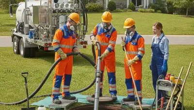 Septic tank cleaning service in Reno, NV for plumbing maintenance and home system care