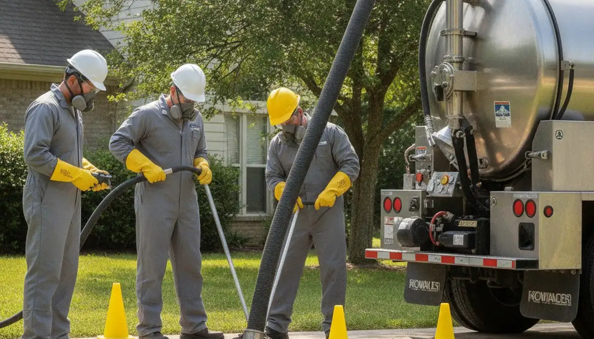 Septic tank cleaning service for Reno, NV homes by On Call Plumbers