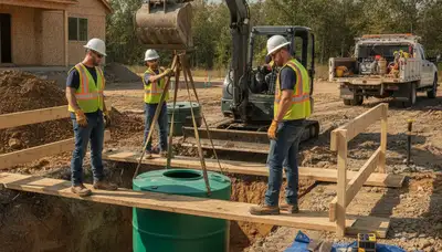 Septic tank installation for Reno, NV home by On Call Plumbers