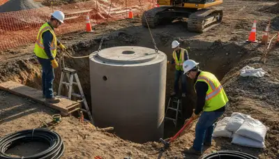 Septic tank installation service for Reno, NV homes by On Call Plumbers