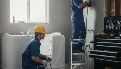 Walk-in tub installation for safer bathing in Reno, NV homes by On Call Plumbers